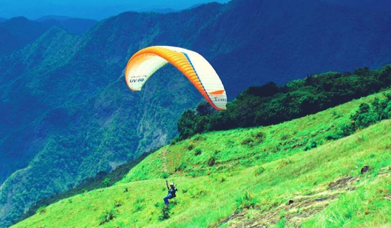 Paragliding In Vagamon